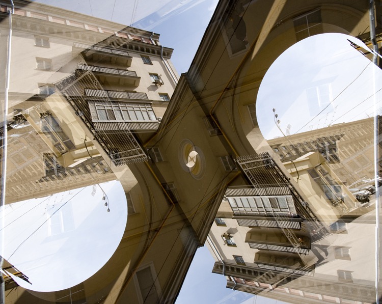 двукратная цифровая экспозиция