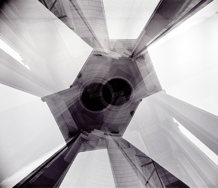 Двойная экспозиция на пленку. Тонирование - подарок сканера