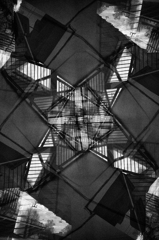 четырехкратная мультиэкспозиция