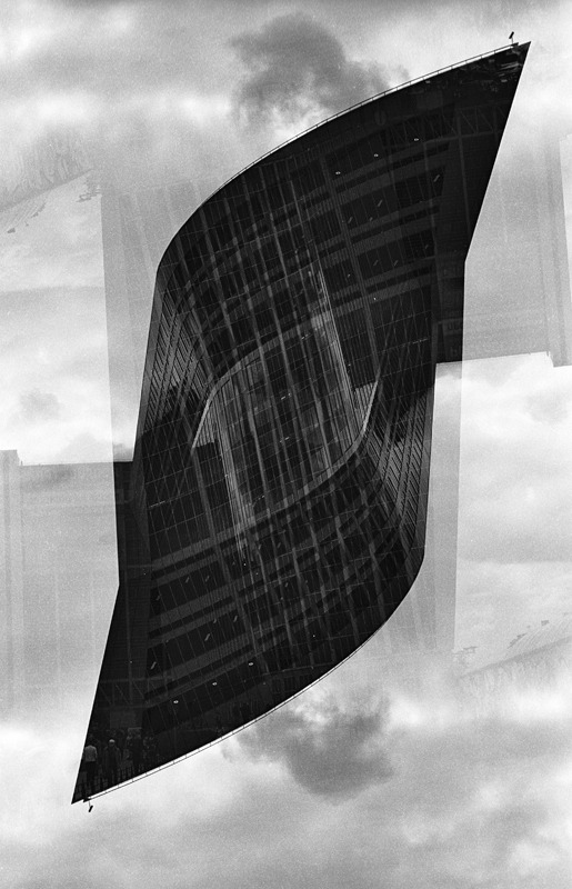 четырехкратная экспозиция с поворотом камеры на 90 градусов при каждой экспозиции