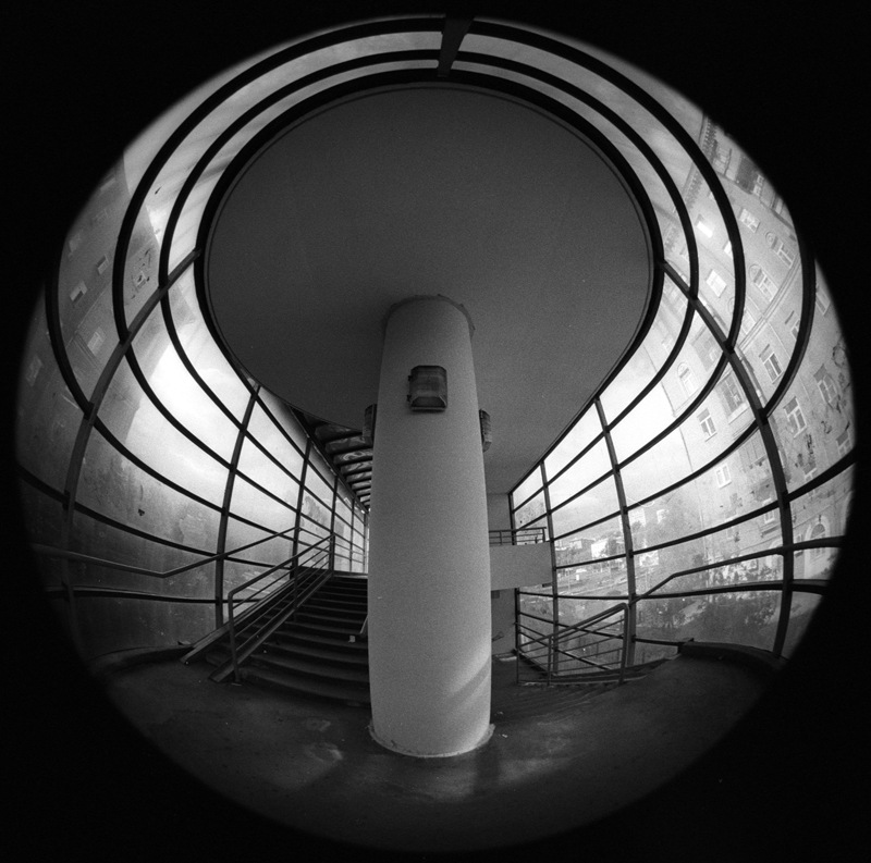 небольшая серия фишайных картинок, объединенных темой перехода