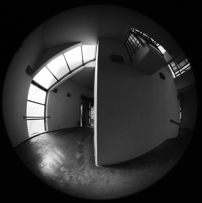 небольшая серия фишайных картинок, объединенных темой перехода