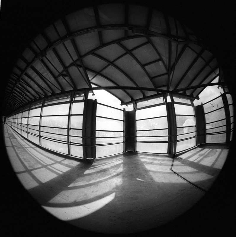 небольшая серия фишайных картинок, объединенных темой перехода