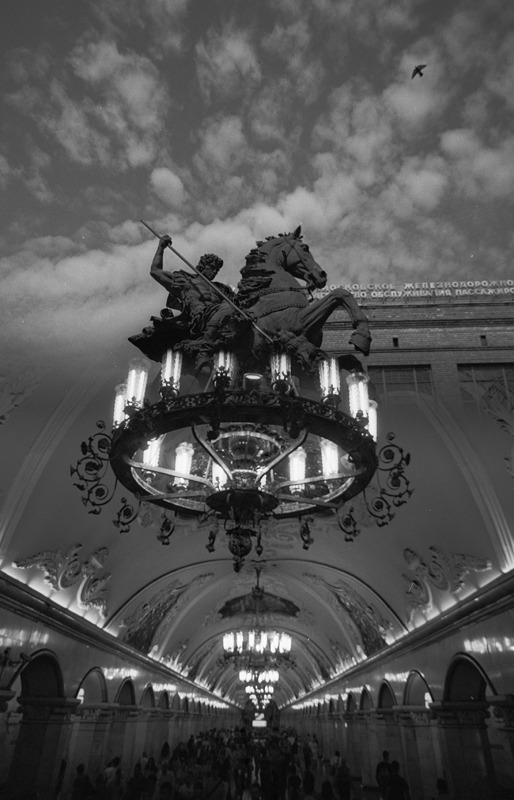 мультиэкспозиция в два кадра с фильтром дубль-имидж