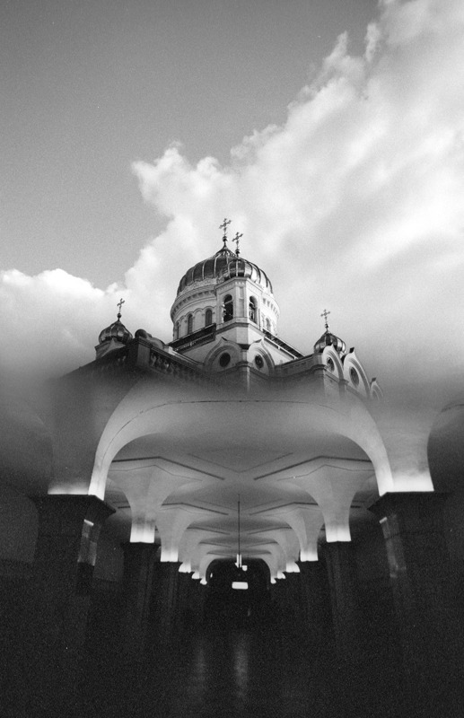 мультиэкспозиция с фильтром дубль-имидж