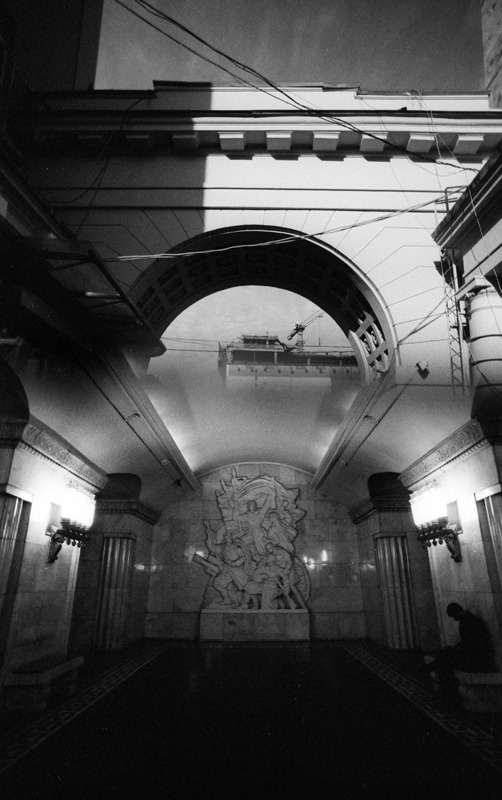 мультиэкспозиция с фильтром дубль-имидж