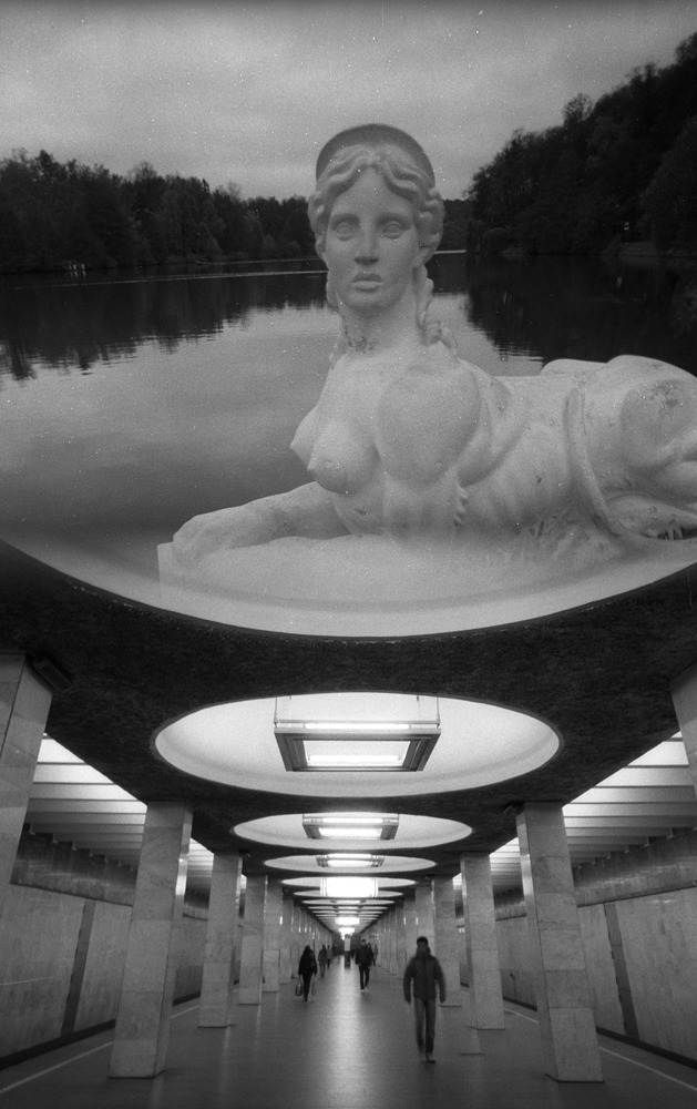 Мультиэкспозиция в два кадра с фильтром дубль-имидж