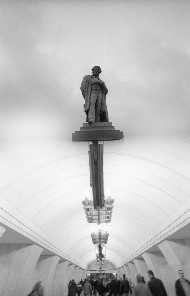 Мультиэкспозиция в два кадра с фильтром дубль-имидж