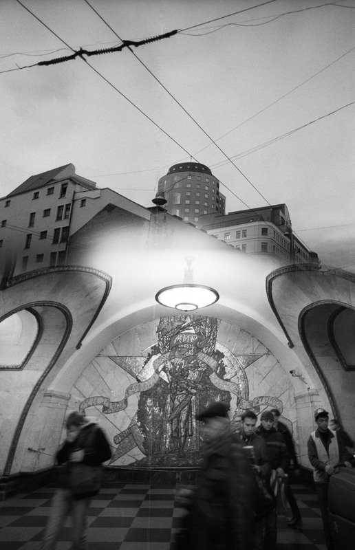 Мультиэкспозиция в два кадра с фильтром дубль-имидж