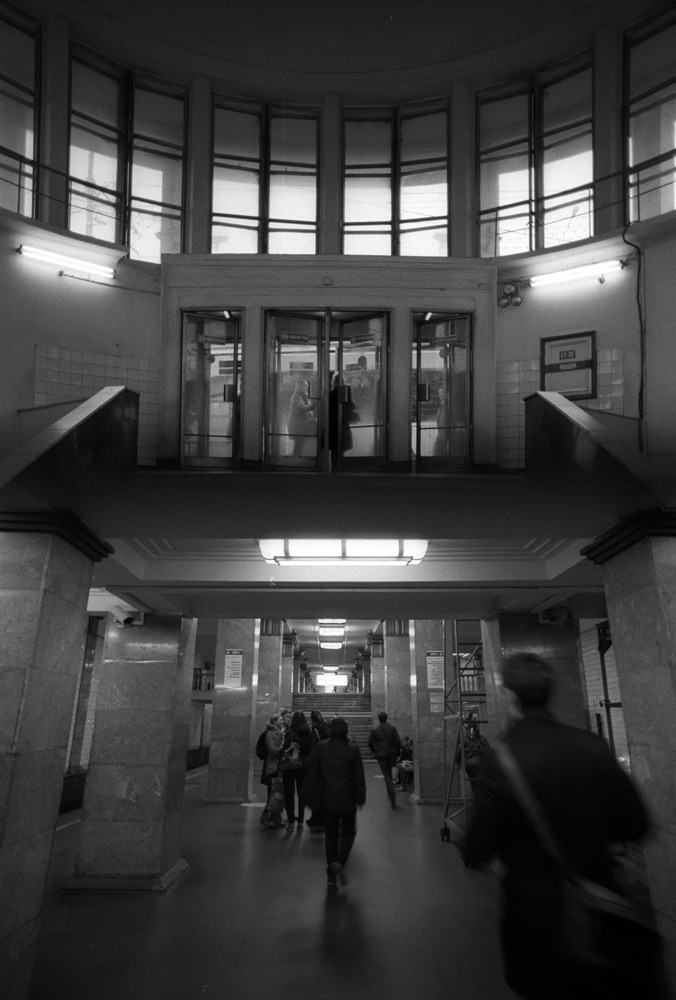 Мультиэкспозиция в два кадра с фильтром дубль-имидж