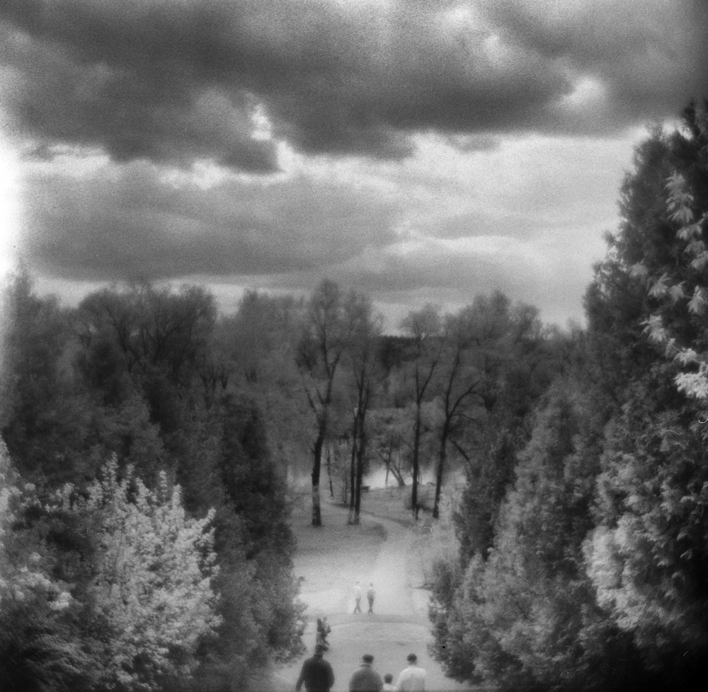 монокль+инфракрасный фильтр или - просто монокль